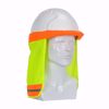 Picture of One Size Fits All FR Treated Hi-Vis Hard Hat Neck Shade, PER EACH