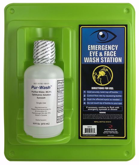 Picture of Radians Eyewash Stations - 16 oz single bottle eyewash, PER EACH