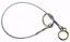 Picture of Cable Pass-through Sling Anchor; 2 O-rings; 1/4" Vinyl Coated Galvanized Cable; 4', PER EACH