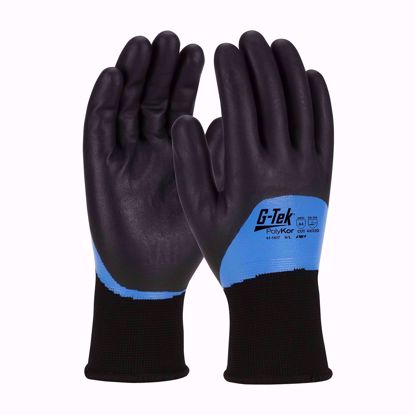 Picture of ANSI 4 CUT-RATED G-Tek® Cold weather Gloves, Thermal Insulated, water resistant back and front to wrist,  PER DZ, CHOOSE SIZE!