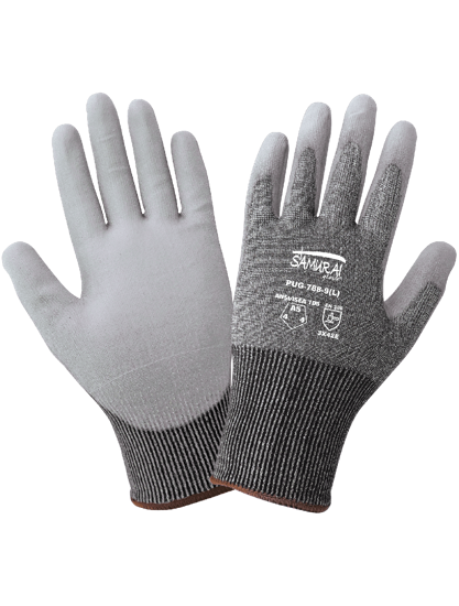 Picture of General ANSI Cut 5 glove, 18 gauge, PU coated, PER DZ, CHOOSE SIZE!