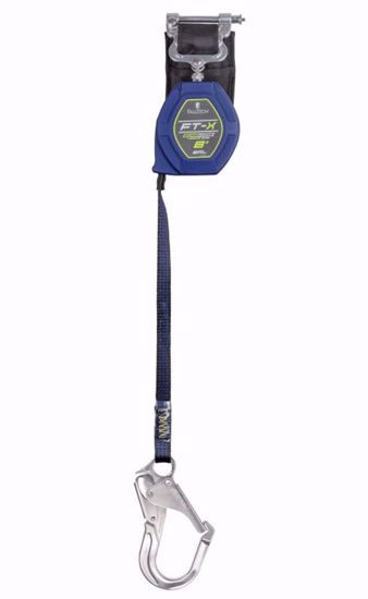 Picture of 8' FT-X™ EdgeCore™ Class 2 Leading Edge Personal SRL, Single-leg with Aluminum Rebar Hook, PER EACH