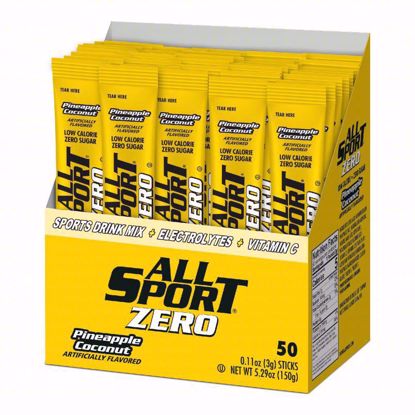 Picture of All Sport, Pineapple Coconut Powder, Zero sugar, 50PK, Per Pack