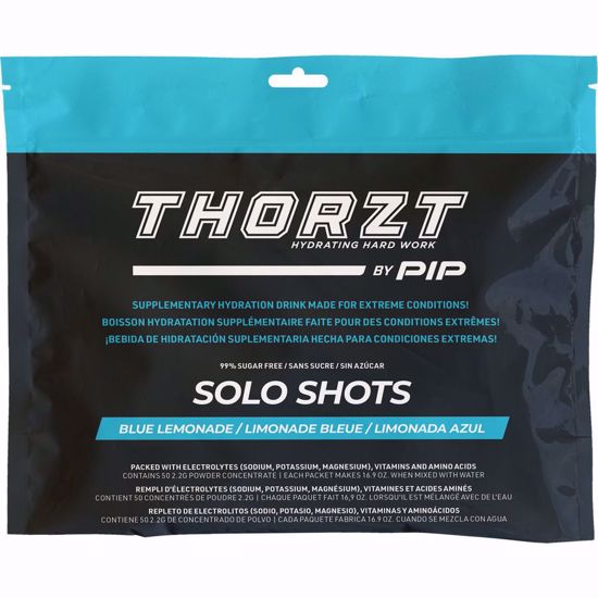 Picture of THORZT™ Sugar Free Solo Shots - Blue Lemonade, Per Bag of 50 Shots