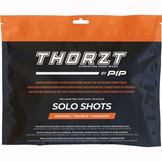 Picture of THORZT™ Sugar Free Solo Shots - Orange, Per Bag of 50 Shots