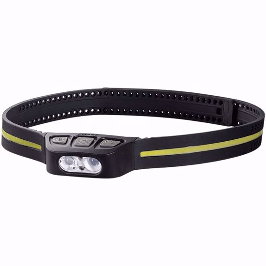 Picture of Coast LHS500R Rechargeable Headlamp with lighted strap, per each