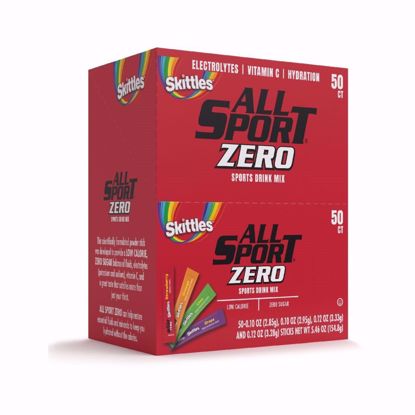 Picture of All Sport Sugar Free Skittles Variety Pack Powdered Sport Drink Mix (50 per box), PER BOX